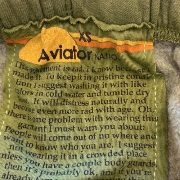 Aviator Nation 5 stripe Sweatpants XS - Picture 5 of 7